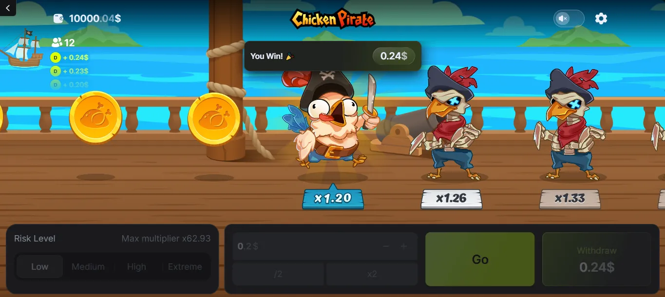 Chicken Pirate demo